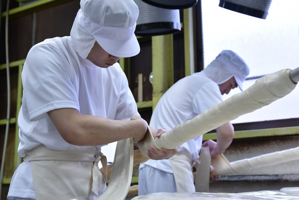 プラントベースフードの4番バッター「車麩」について知りたい！ ～マルヨネの車麩工場を見学してきました～