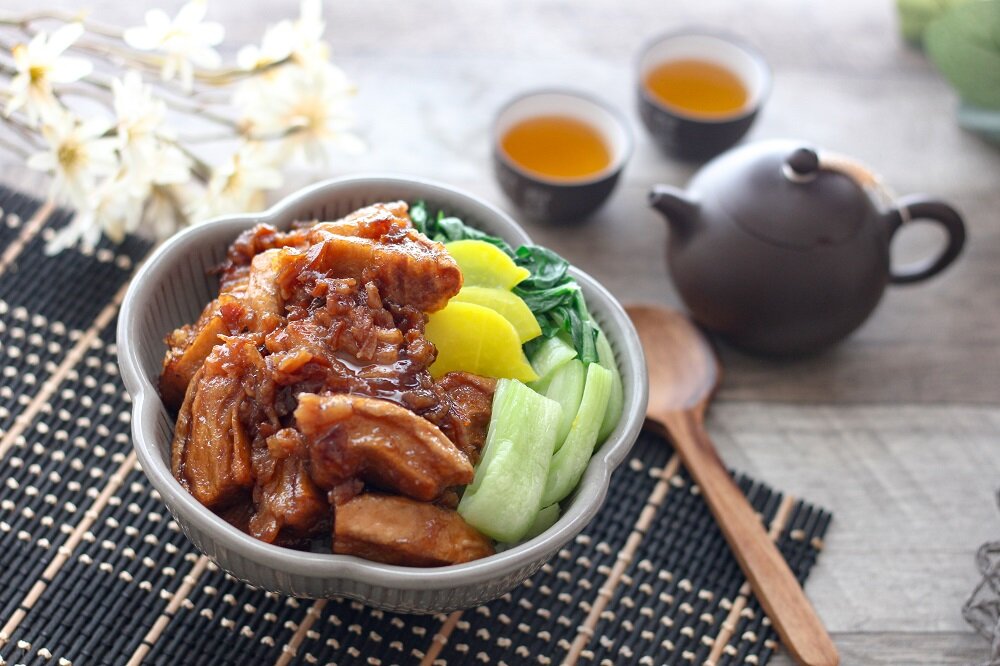 車麩で作る特製魯肉飯