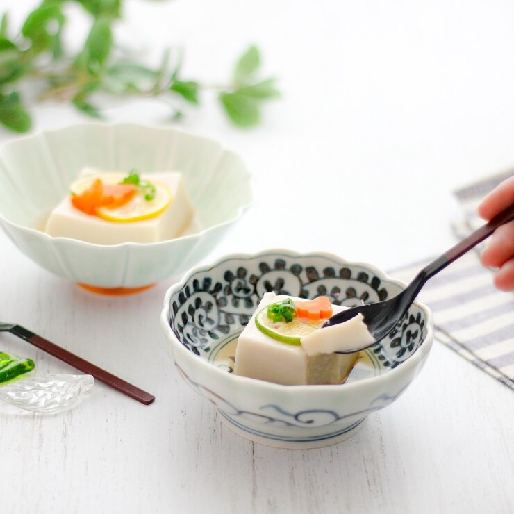 昆布出汁で食べる本格ごま豆腐