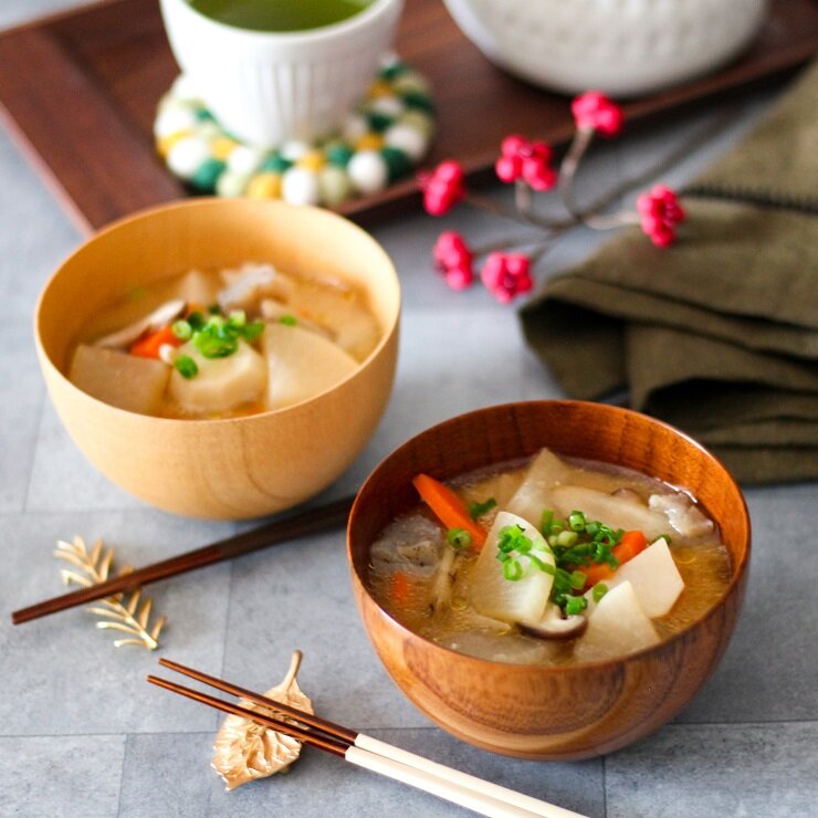 甘酒で簡単!野菜の甘みを味わう粕汁