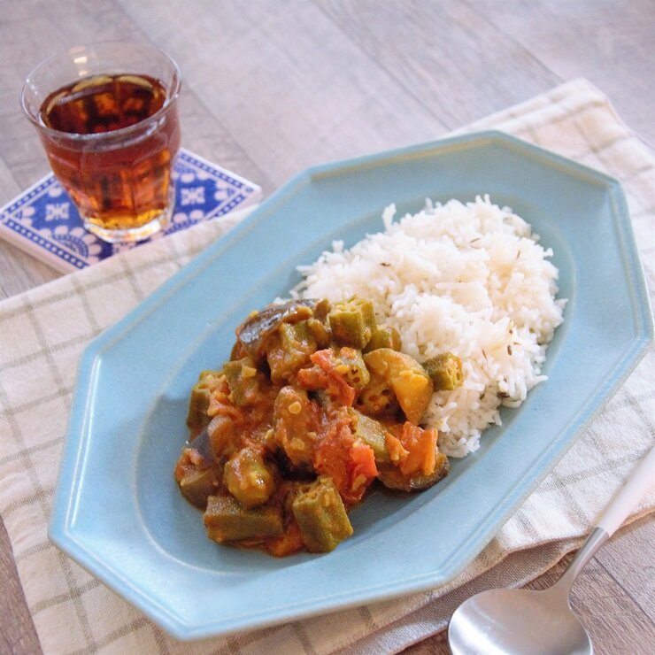 夏野菜を味わうヴィーガンカレー