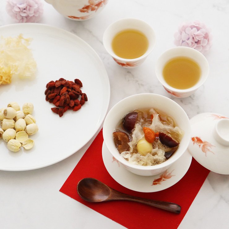 【煮るだけかんたん】白キクラゲ×なつめで内側から潤う!美肌スープ